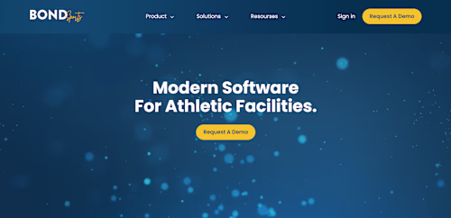 Webflow development Bond Sports