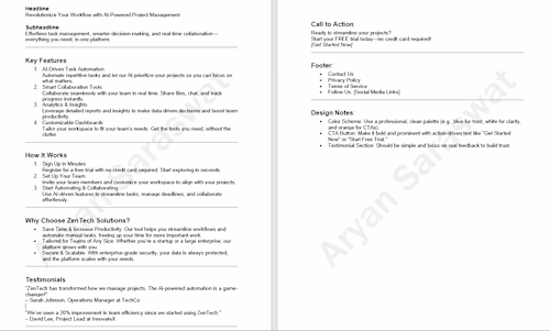 Conversion-Focused Website Copies