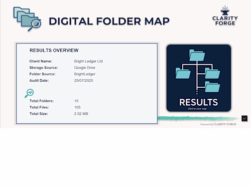 Digital Folder Mapping - Full System View - Instant Clarity 