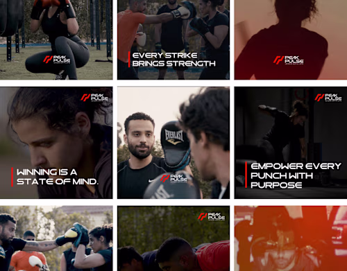 Peak Pulse Martial Arts Academy™ | Social Media Posts :: Behance