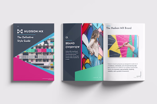 Hudson MX Style Guide & Brand Overhaul 