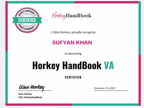 CERTIFIED VIRTUAL ASSISTANT