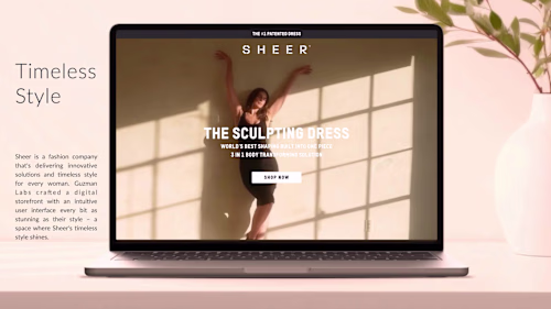 Marketing + Web Design for Innovative Fashion Brand