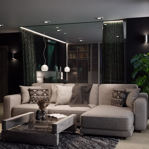 Modern Scandinavian Living Room