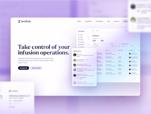 Endue Software (Webflow Design & Dev) 
