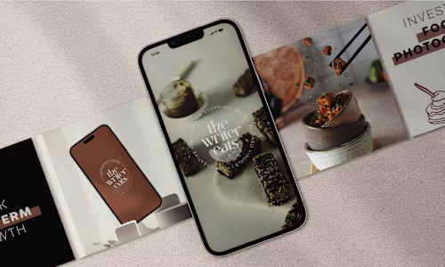 Brand Identity Design - The Writer Eats