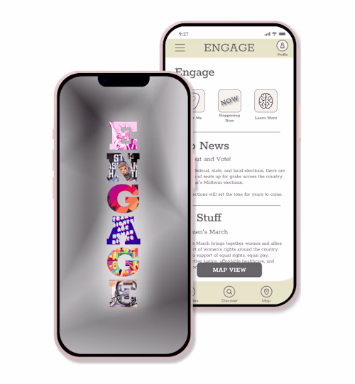 Responsive UX/UI Design - Engage App