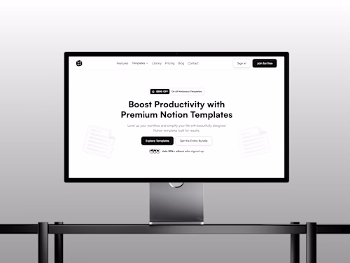 Notionary — Base Template for Framer