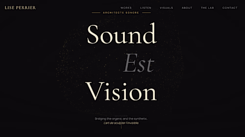 Not just a website, an experience. Animated, immersive, and ...