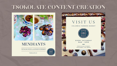 Tsokolate Content Creation This was a deliverable I complete...