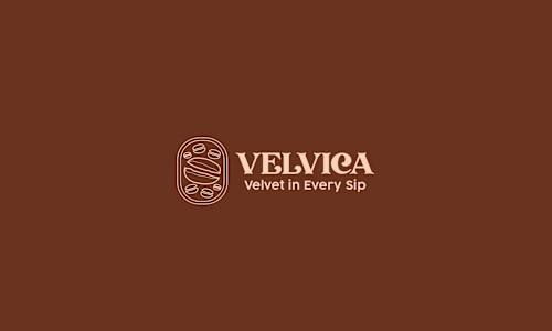 VELVICA - Coffee Shop - Brand identity Design