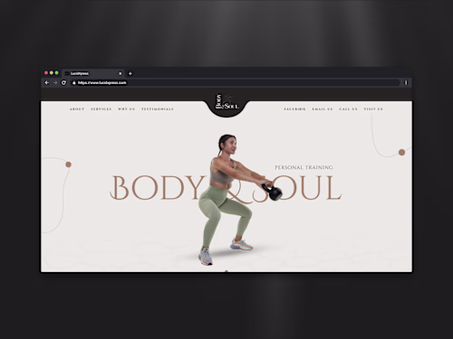 Body and Soul Highlands Website Redesign