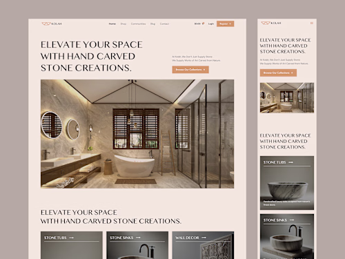 Luxurious Stone Furniture - Kolah