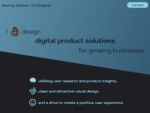 Portfolio Website - Framer