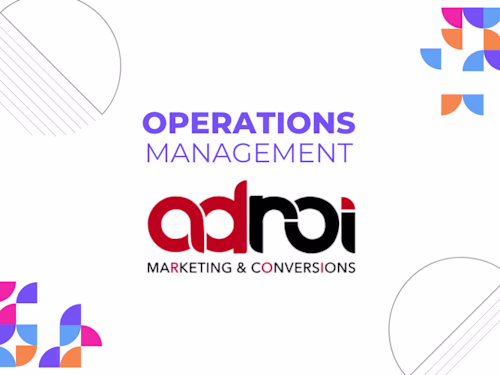 Ad ROI Marketing (Operations & Project Management)