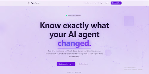 AgentLens is an AI agent