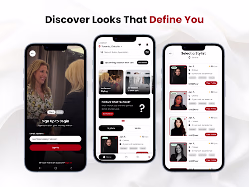 Digital Styling Platform Connecting Clients and Global Stylists