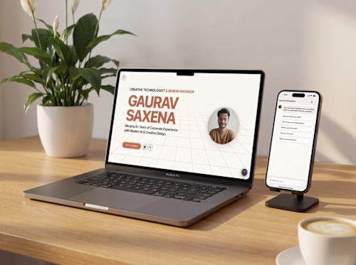 Interactive Developer Portfolio Site