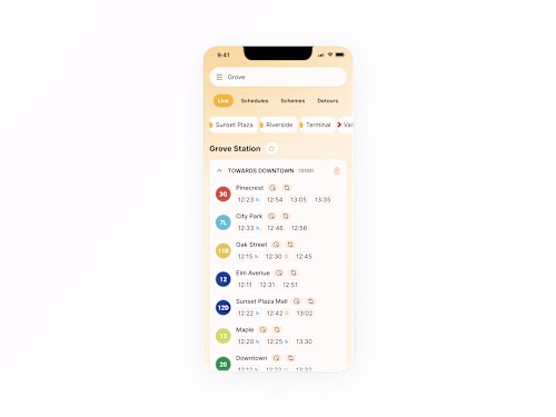 Mobile & web app design