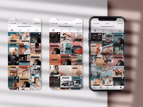 Emaar Square Mall Social Media Design