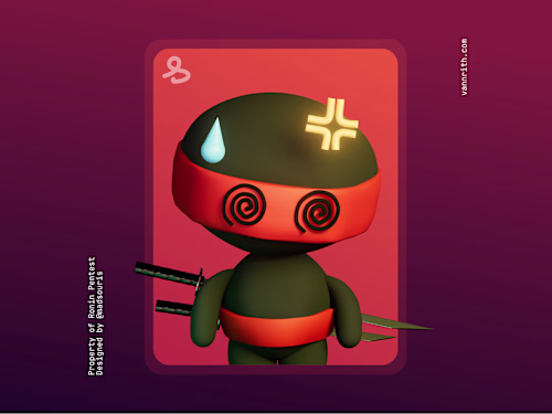 Ronin Pentest 3D Sticker Pack