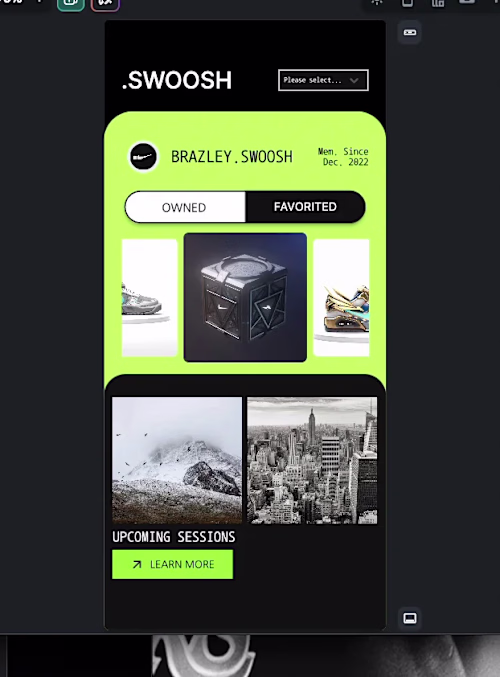 Dot Swoosh Prototype on Vimeo