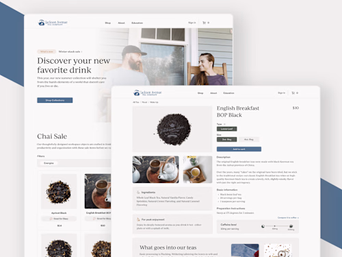 Modern E-commerce Solution Brews Success for Tea Company