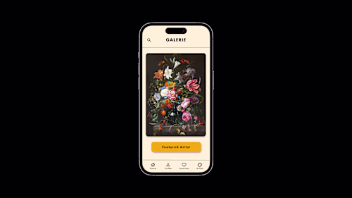 Galerie - Mobile App