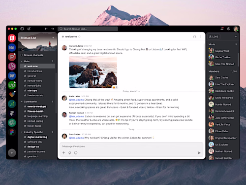 CommunityOS for macOS – Slack meets Discord