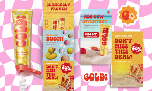 GOLDI Social Media Content Designs