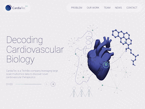CardiaTec | Startup Web Design & Development