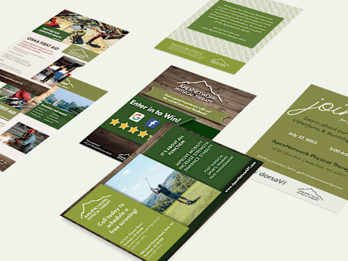 Apex Network print & socials