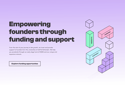 Refresh of website appearance for Graduate Entrepreneur