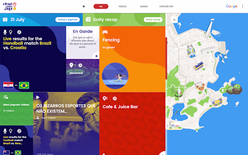 Google Rio 2016 Olympics