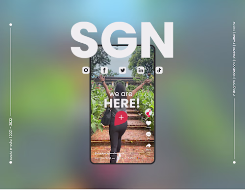 Singapore Global Network Social Media Design
