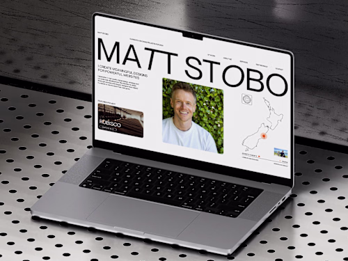 Matt Stobo •  Webflow Development & SEO Optimization