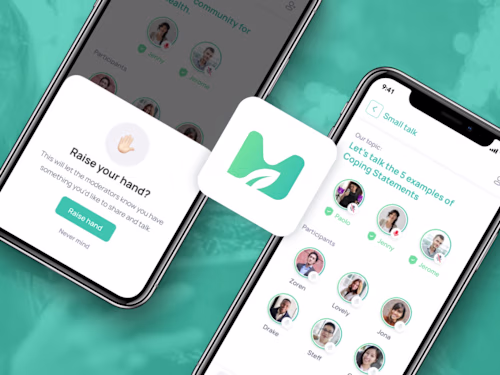 A social chat and audio app for mental health awareness 