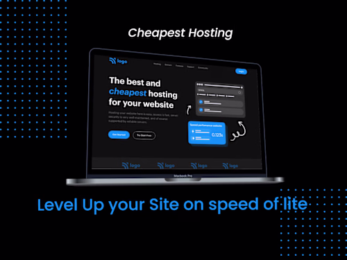 Hosting SASS | Landing Page | Product Design | Figma | Photoshop