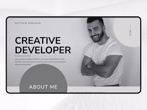 Creative Developer – Web Design + Webflow