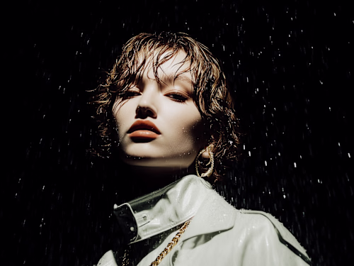 AI Fragrance Campaign Visuals — Noir Après