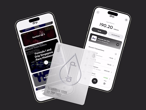 Project DC | Club Membership App for DRIP x CHERRY