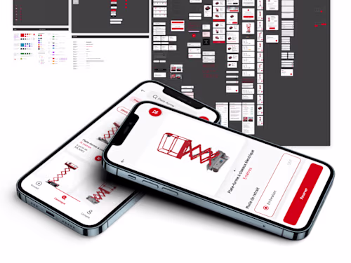 Loxam - Mobile App Design