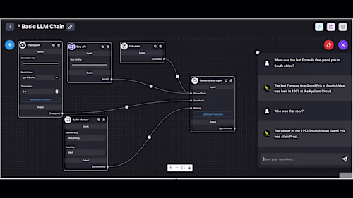A visual builder for AI