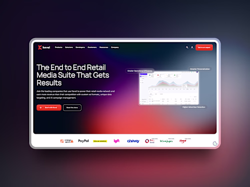 Kevel - Website Design & Webflow Development