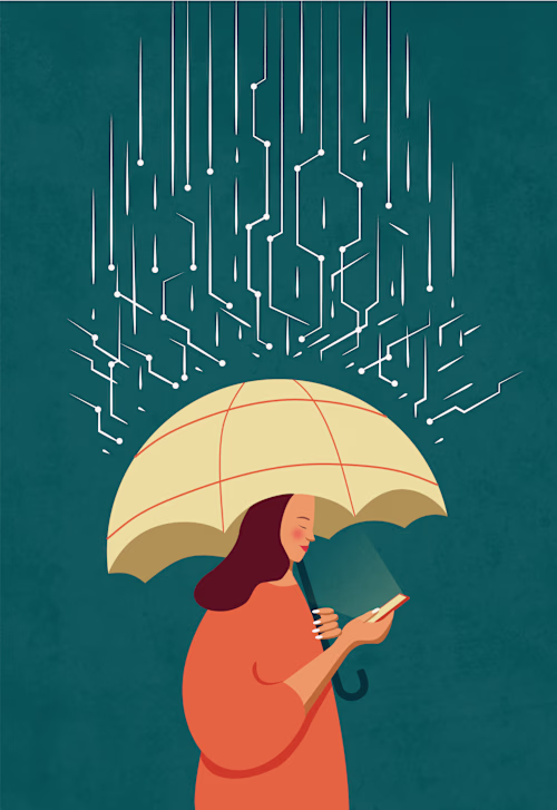  ILLU - Vector Illustrations about Cyber Security 