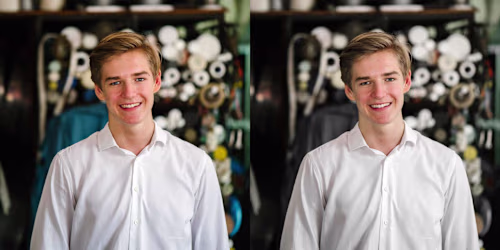 Photo Retouching Face & Shirt