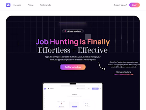 Applikit (SaaS Application)