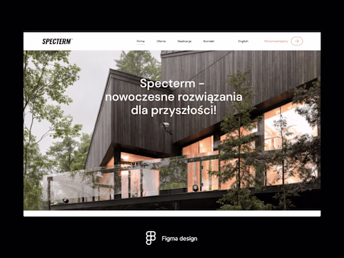 Specterm - Website Design 