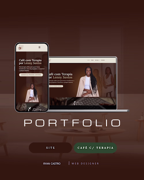 Website Coffee with Therapy by Lenny Santos