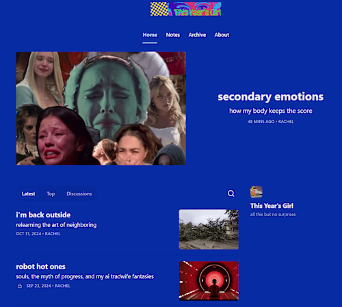Storytelling Through Substack